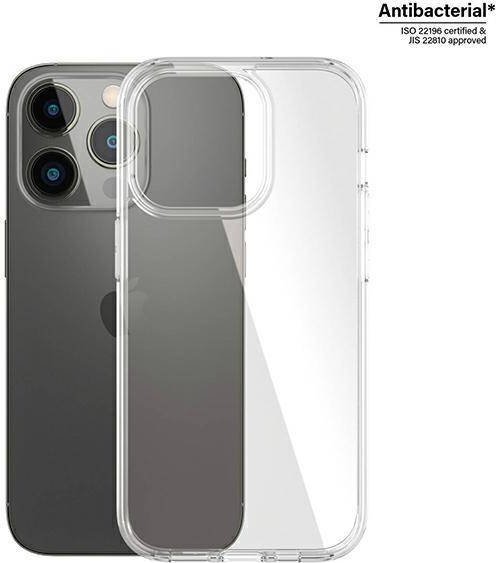 PanzerGlass Etui PanzerGlass HardCase z powłoką antybakteryjną do iPhone 14 Pro transparentne