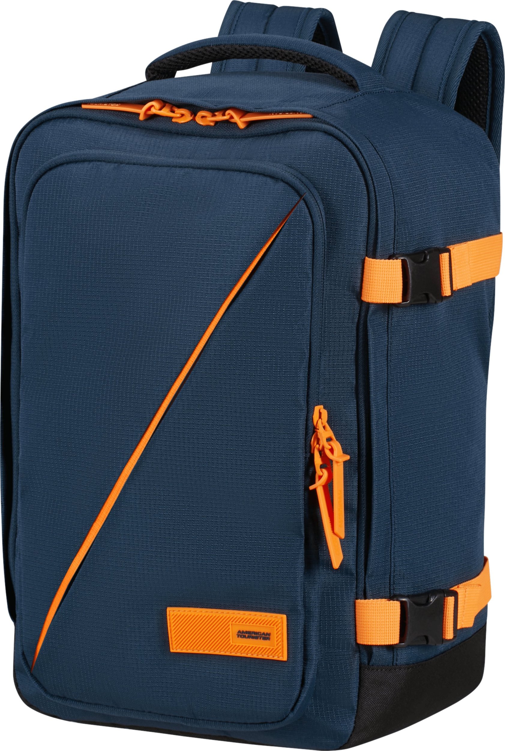 Plecak kabinowy American Tourister Take2Cabin S - Dark Navy/Radiant Orange