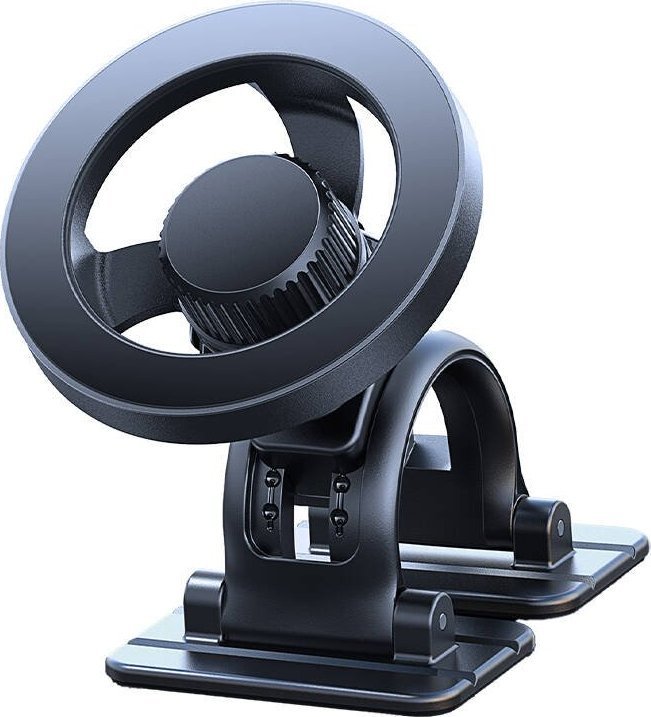 Lisen Magnetyczny uchwyt Lisen, pierścień, na deskę rozdzielczą (czarny)