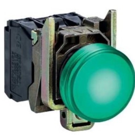 Schneider Electric Lampka sygnalizacyjna 22mm zielona 24V AC/DC LED - XB4BVB3