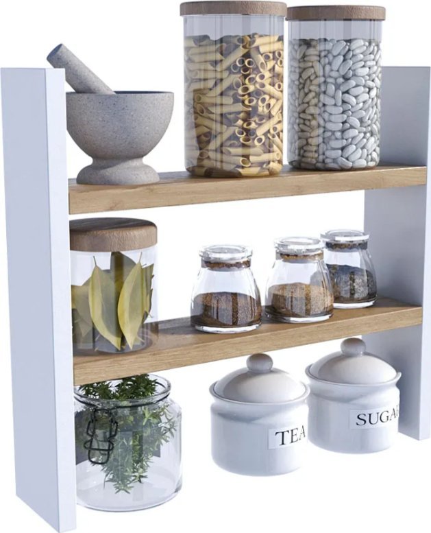 Elior Skandynawska półka kuchenna na przyprawy - Favisa
