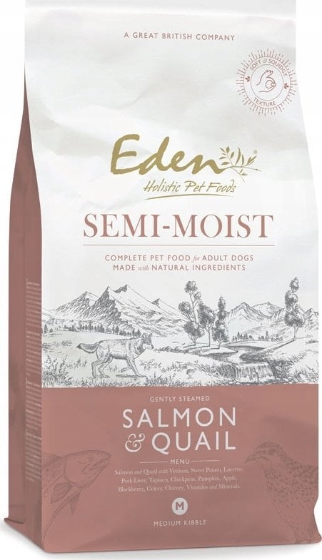 EDEN Eden Półwilgotna Łosoś i Przepiórka 10 kg