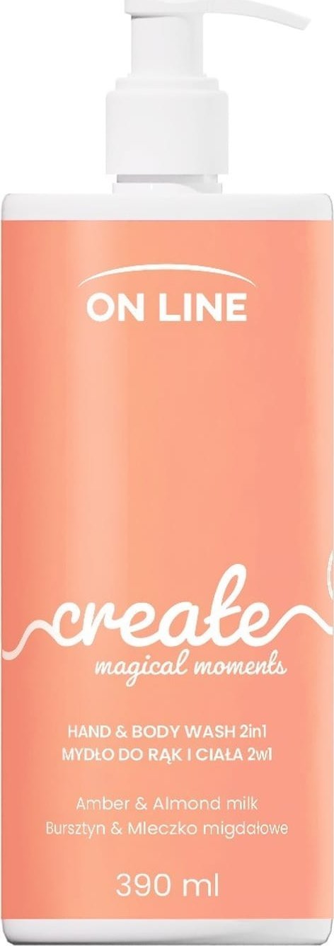 Trefl ON LINE Emocje Mydło do rąk i ciała 2w1 Creat 390 ml