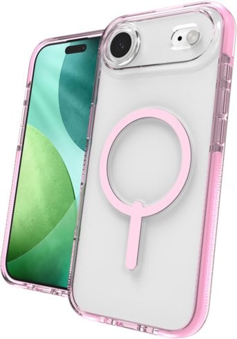 ZAGG Santa Cruz Snap - etui do iPhone 17 Air kompatybilne z MagSafe (pink sorbet)