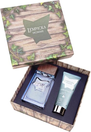 Set Lolita Lempicka: Homme, Eau De Toilette, For Men, 100 ml + Homme, After-Shave Gel, 75 ml For Men