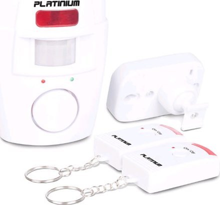 Platinium Domowy alarm bezprzewodowy z pilotem do przyczepy kempingowej