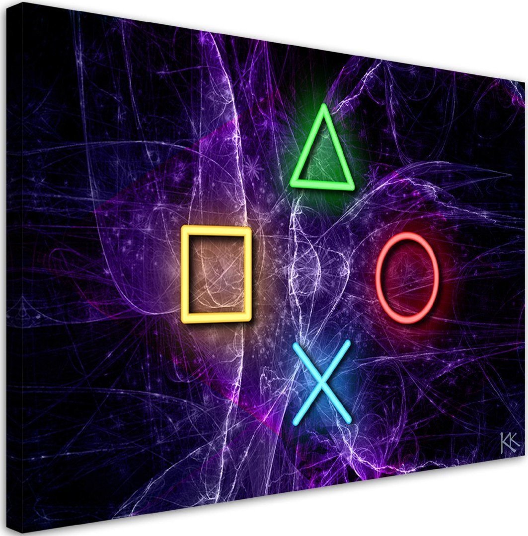 Feeby Obraz na płótnie, Przyciski do kontrolera - 120x80