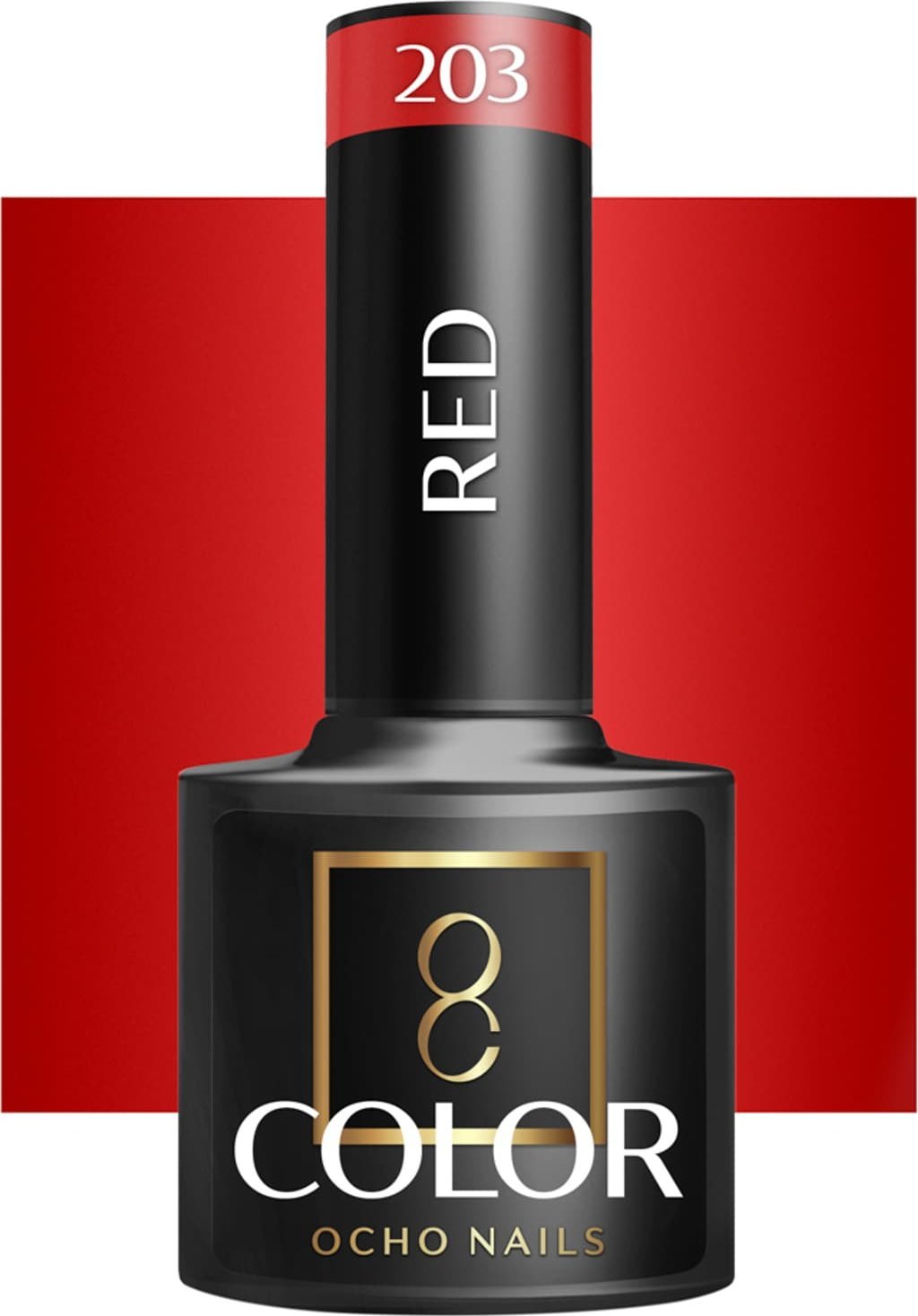 Activeshop OCHO NAILS Lakier hybrydowy red 203 -5 g