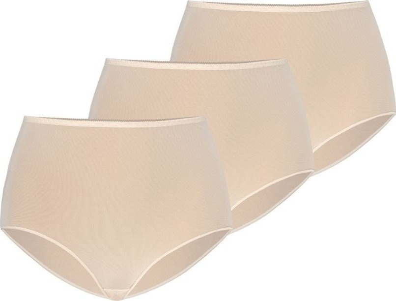 Teyli Wielopak majtek damskich Retro beżowy Beżowy XXL
