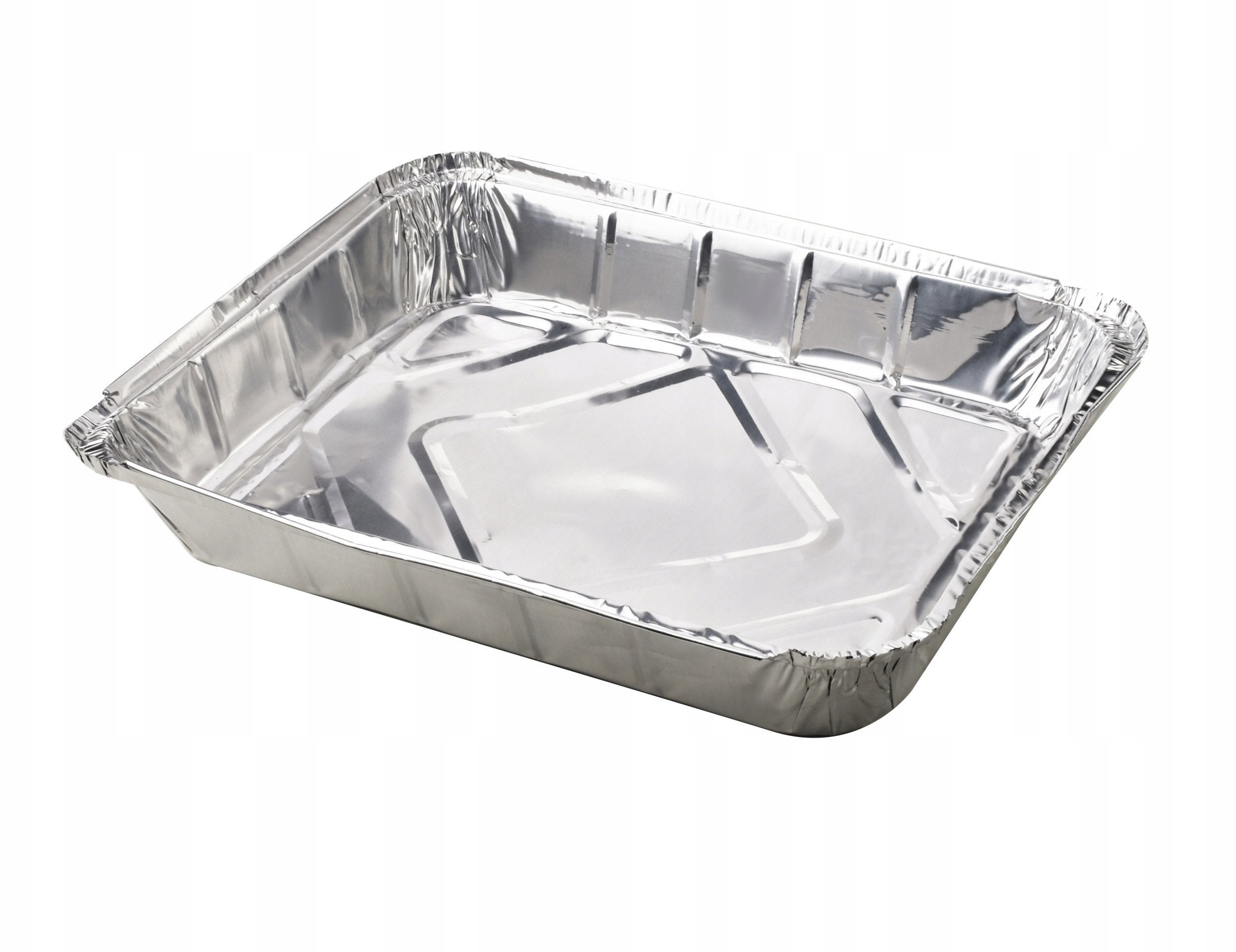 BASIC KITCHEN Foremka aluminiowa z pokrywą 33x26x4.5cm