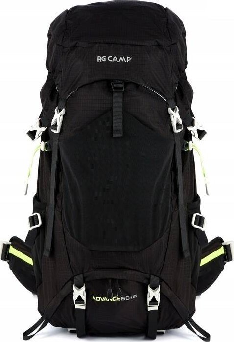Plecak turystyczny RG Camp PLECAK TURYSTYCZNY TREKINGOWY RG CAMP ADVANCE 60+5L W GÓRY ZE STELAŻEM