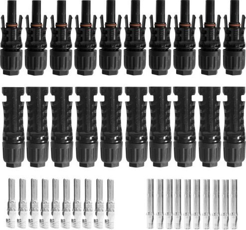 Konektory szeregowe MC4 10szt.