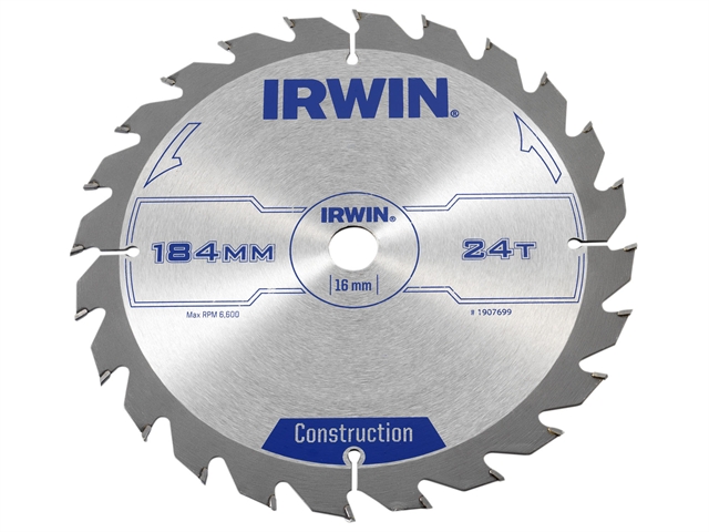 Irwin Piła tarczowa 184x16x2,5mm 24z ATB WOOD 1907699