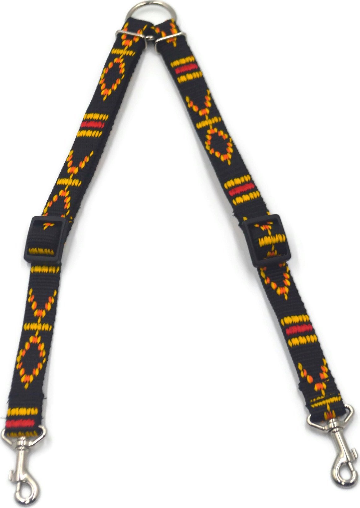 Alizoo Dwójnik smyczy, podwójna smycz dla psa 20mm/40-60cm - ALIZOO