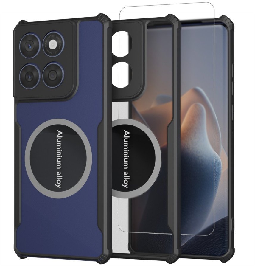 Etui pancerne Supero do Motorola Moto Edge 60 Fusion Magsafe + folia