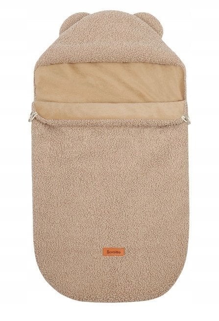 ŚPIWOREK 3w1 BARANEK CIEMNY BEŻ