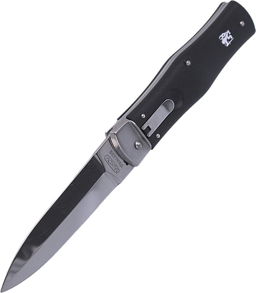 Mikov Nóż sprężynowy Mikov Predator ABS, Klips (241-NH-1/N BLACK)