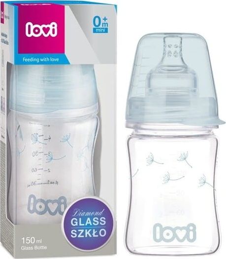 Lovi Butelka szklana Diamond Glass 150 ml Botanic Lovi