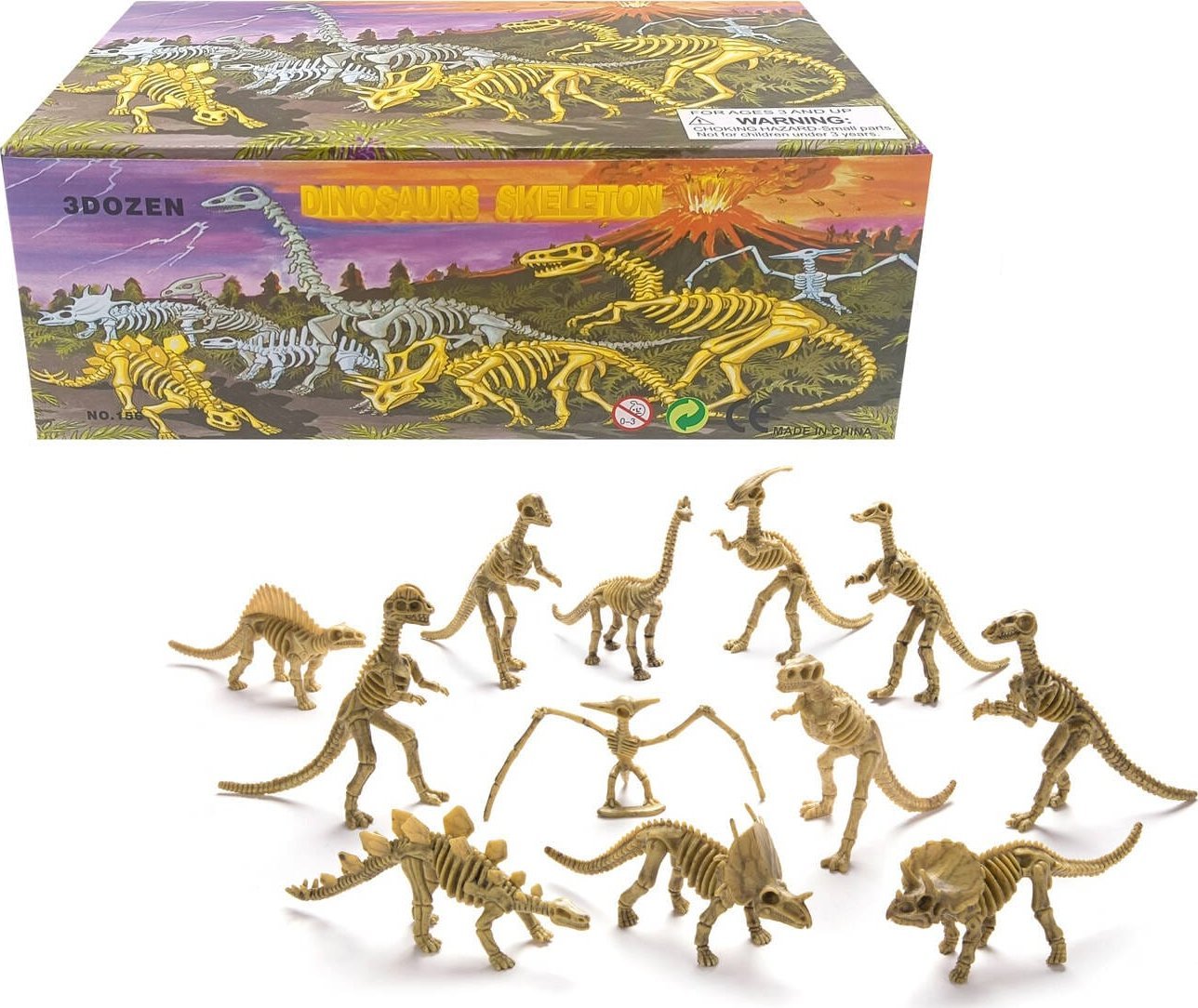 Figurka Trifox SZKIELET DINOZAURA 1szt