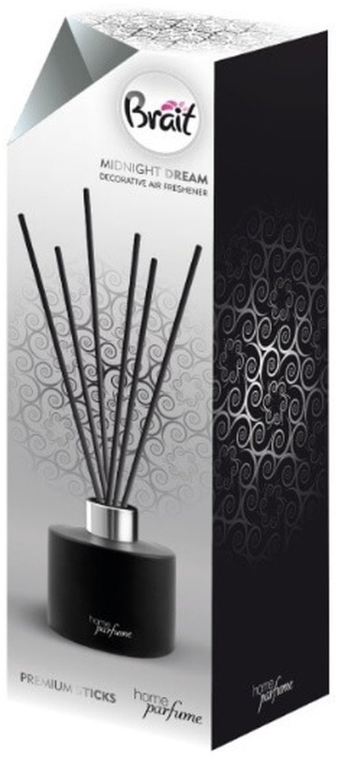 Brait Home Parfum Decorative olejek zapachowy + patyczki Midnight Dream 100ml