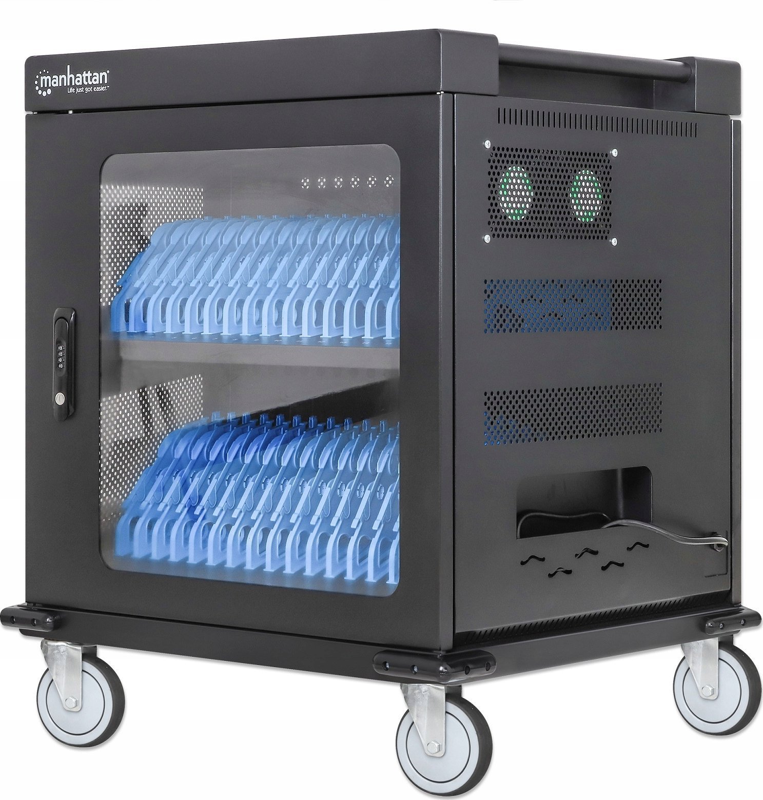 Manhattan Szafa do Ładowania 32 Laptopów 15.6" Tabletów 32 Gniazda AC