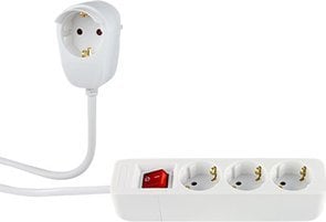 Listwa zasilająca REV REV Multiple Socket Outlet 3+1-fold 5m + switch white