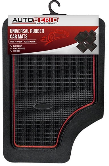 PVC CAR CARPETS (4 PIECES)