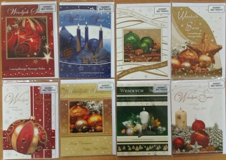 Panorama Karnet Boże Narodzenie B6 Firmowy bez tekstu +koperta