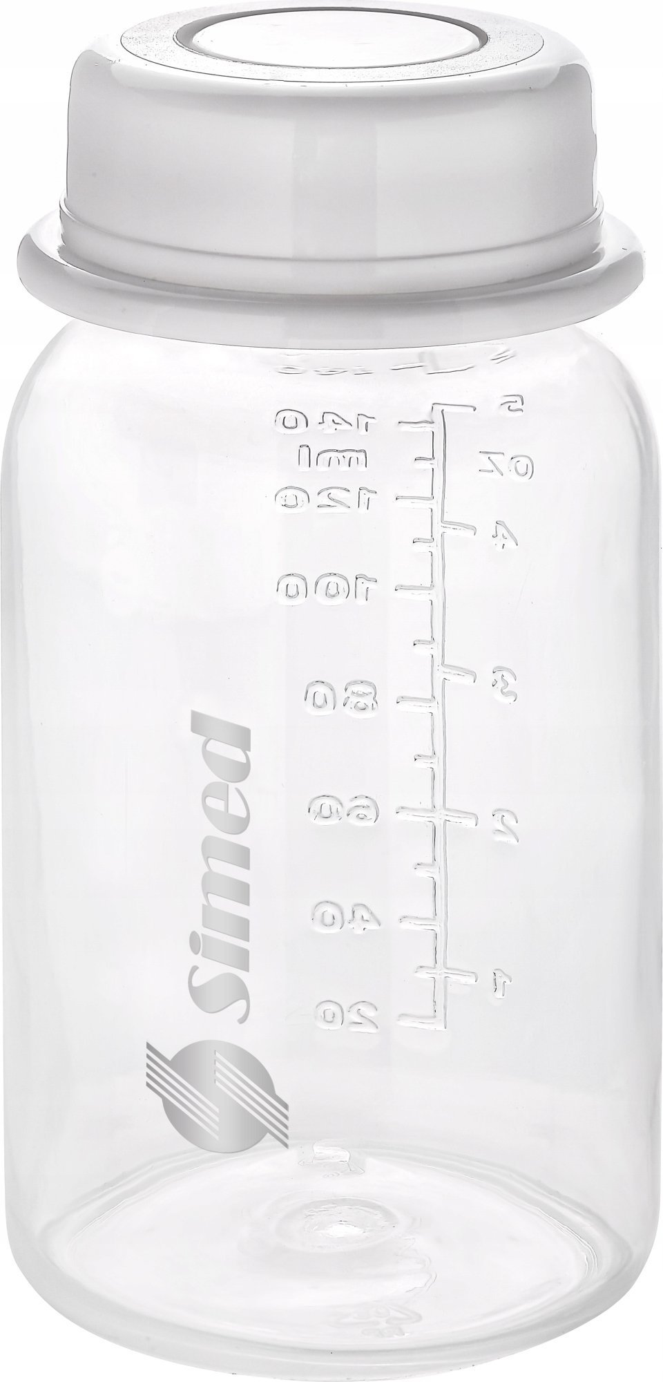 Simed SIMED-POJEMNIK NA ŚCIĄGNIĘTY POKARM BUTELKA ZASTĘPCZA/N/ A 1 SZT