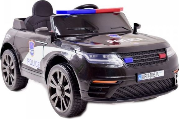 Import SUPER-TOYS AUTO NA AKUMULATOR NAJNOWSZA POLICJA 4X4, KOGUTY , DŹWIĘKI, PILOT/BLT-201