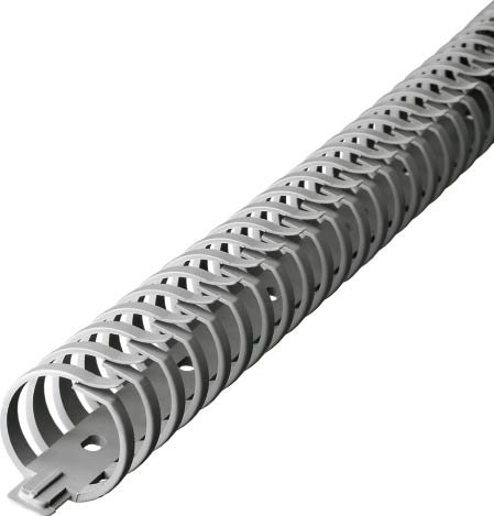 Hager Kanał grzebieniowy VK-flex 10 L=250mm samoprzylepny szary - L2212