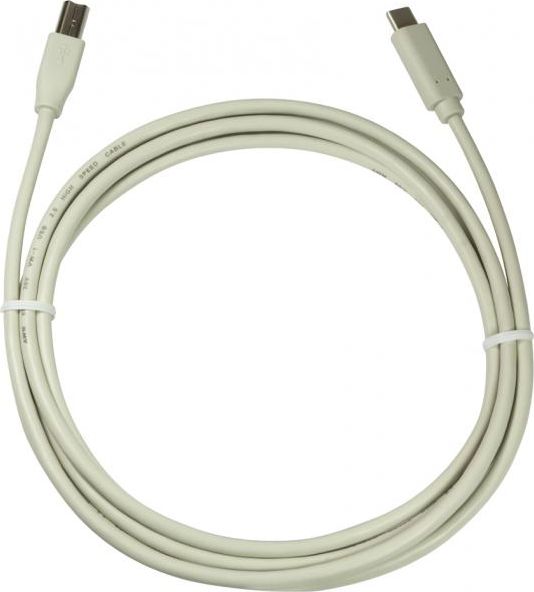 Kabel USB LogiLink USB-C - USB-B 2 m Szary (CU0161)