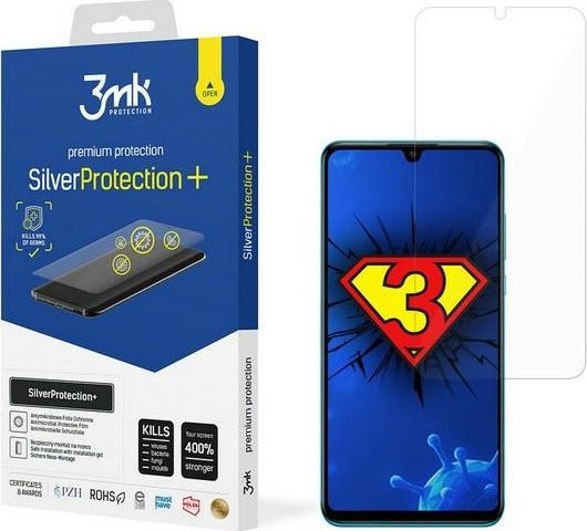 3MK 3MK Silver Protect+ Huawei P30 Lite Folia Antymikrobowa montowana na mokro