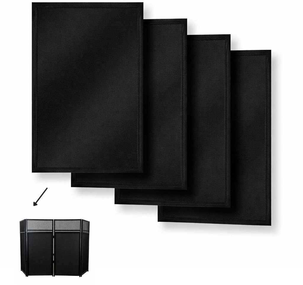 Materiał lycra do stołu DJ DTS3 - czarny/ 4szt one size