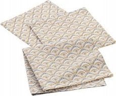 Douceur d`Interieur Serwetki materiałowe ASTRE, bawełniane, 40 x 40 cm, 3 sztuki
