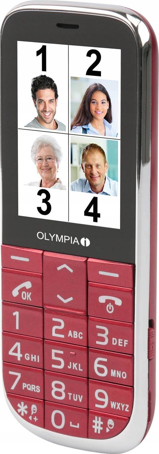 Telefon komórkowy Olympia Joy II red