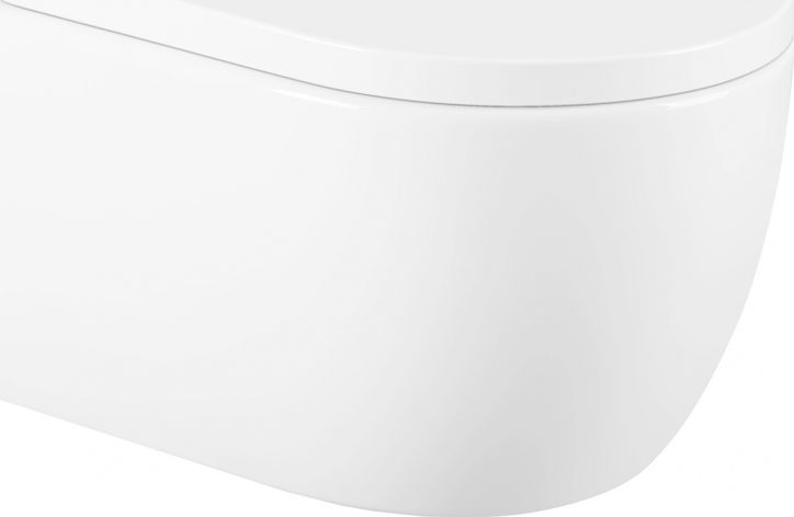 Miska WC Mexen Mexen Carmen miska wc Rimless z deską wolnoopadającą twarda, duroplast, biała - 30880200
