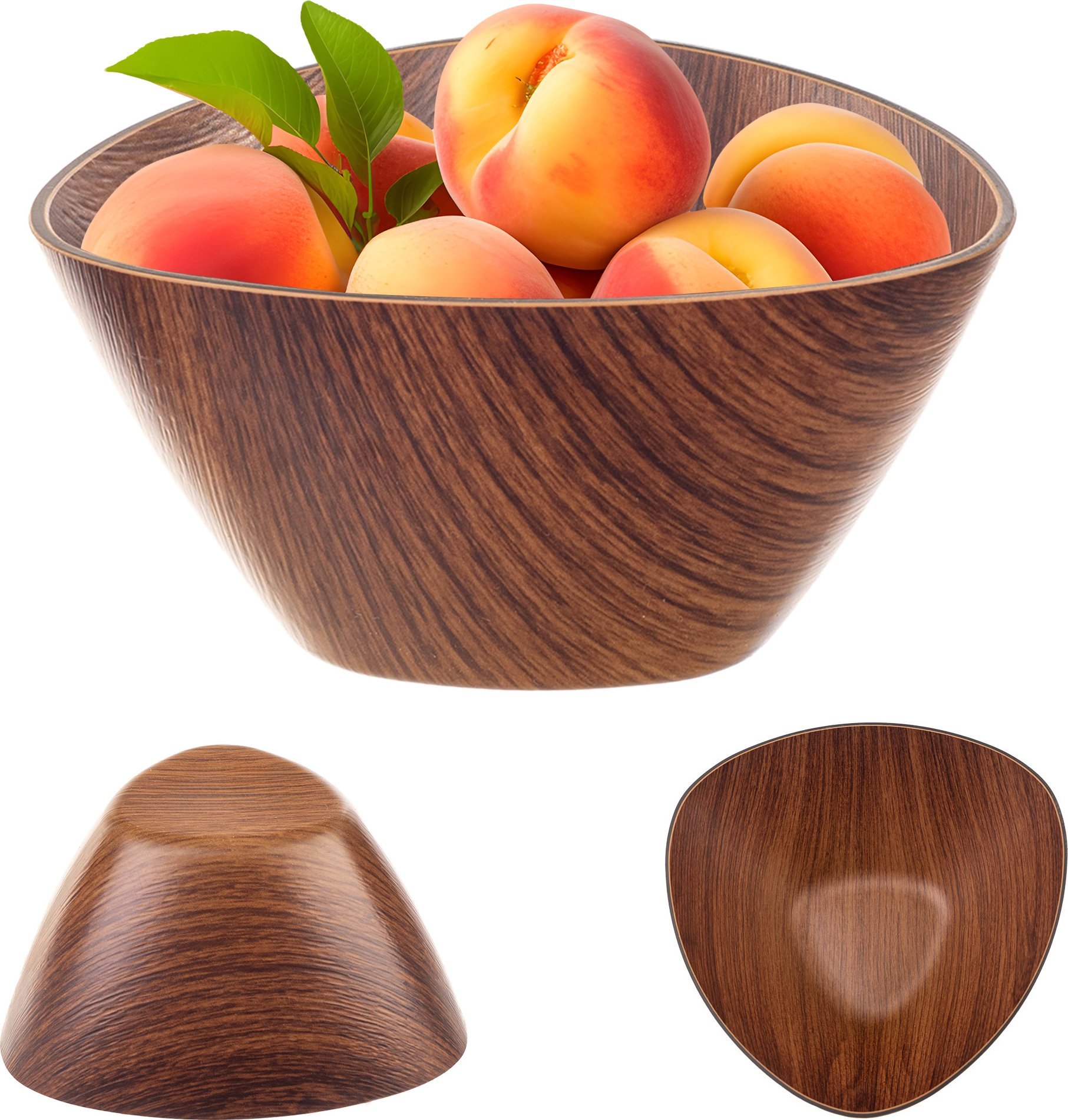 Kadax KADAX Salaterka plastikowa trójkątna 16cm