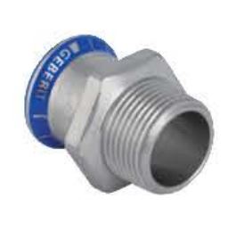 Geberit Złączka Mapress Edelstahl przejściowe z gwintem zewnętrznym 42mm - 31710