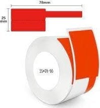 Niimbot Etykiety termiczne Niimbot R25*78-90Red