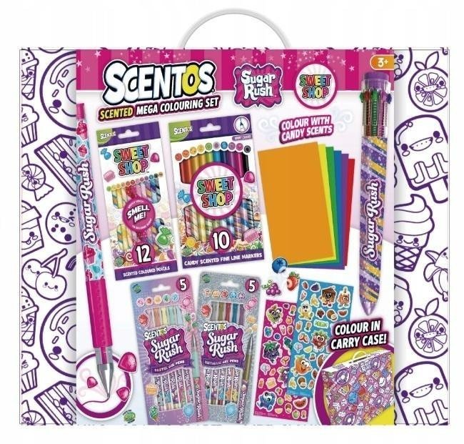 Walizka do pokolorowania fioletowa