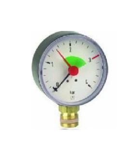 Afriso Manometr grzewczy RF 100 Ø=100mm 0-4bar 1/2" kl.1,6 - 63612