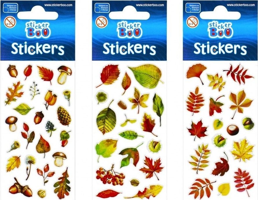 Teka Naklejki STICKER BOO Jesień 2 mix