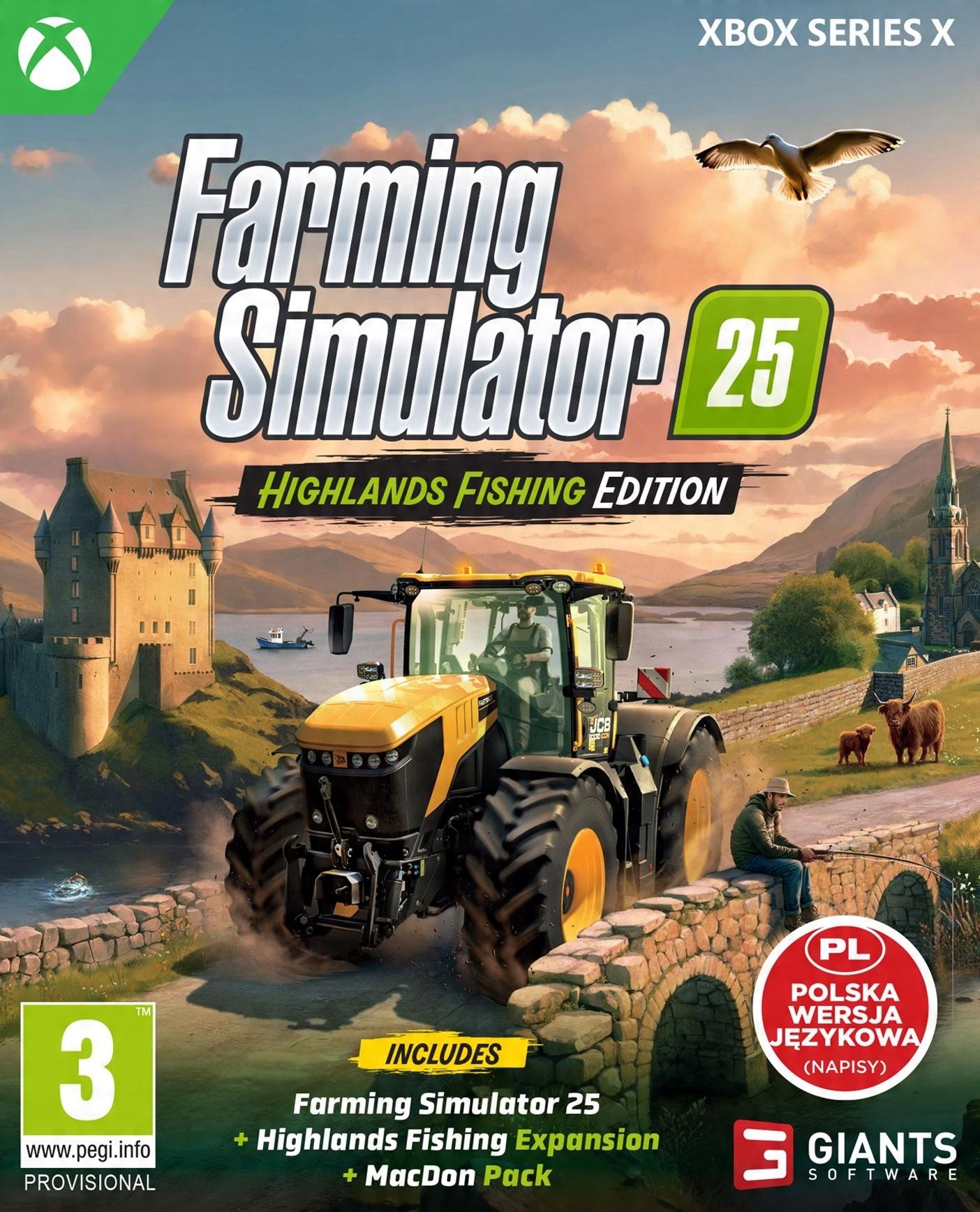 FARMING SIMULATOR 25: HIGHLANDS FISHING EDITION XSX