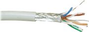 InLine Kabel, Cat.5e, S-FTP, AWG24, CU, halogen free, grey 100m (73100U)
