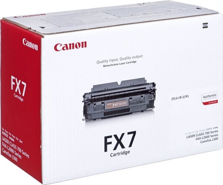 Toner Canon FX-7 Black Oryginał (7621A002)