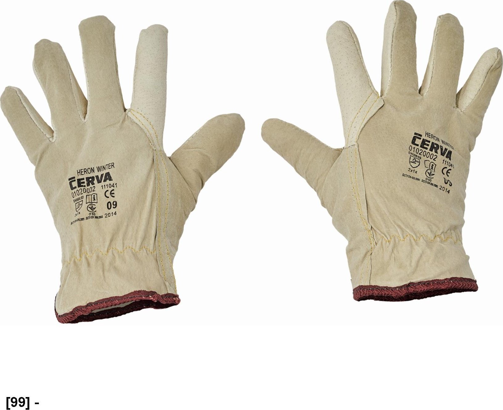 CERVA HERON WINTER - rękawice ocieplane 11