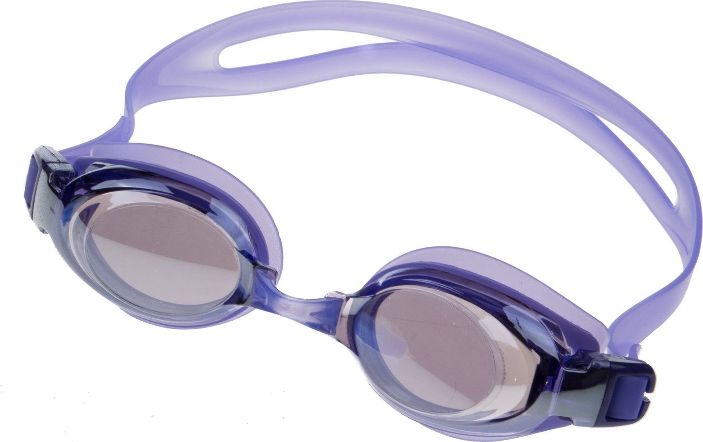 Vivo Okulary do pływania Vivo B-0105 fioletowe lustrzane rekreacyjne Uniwersalny