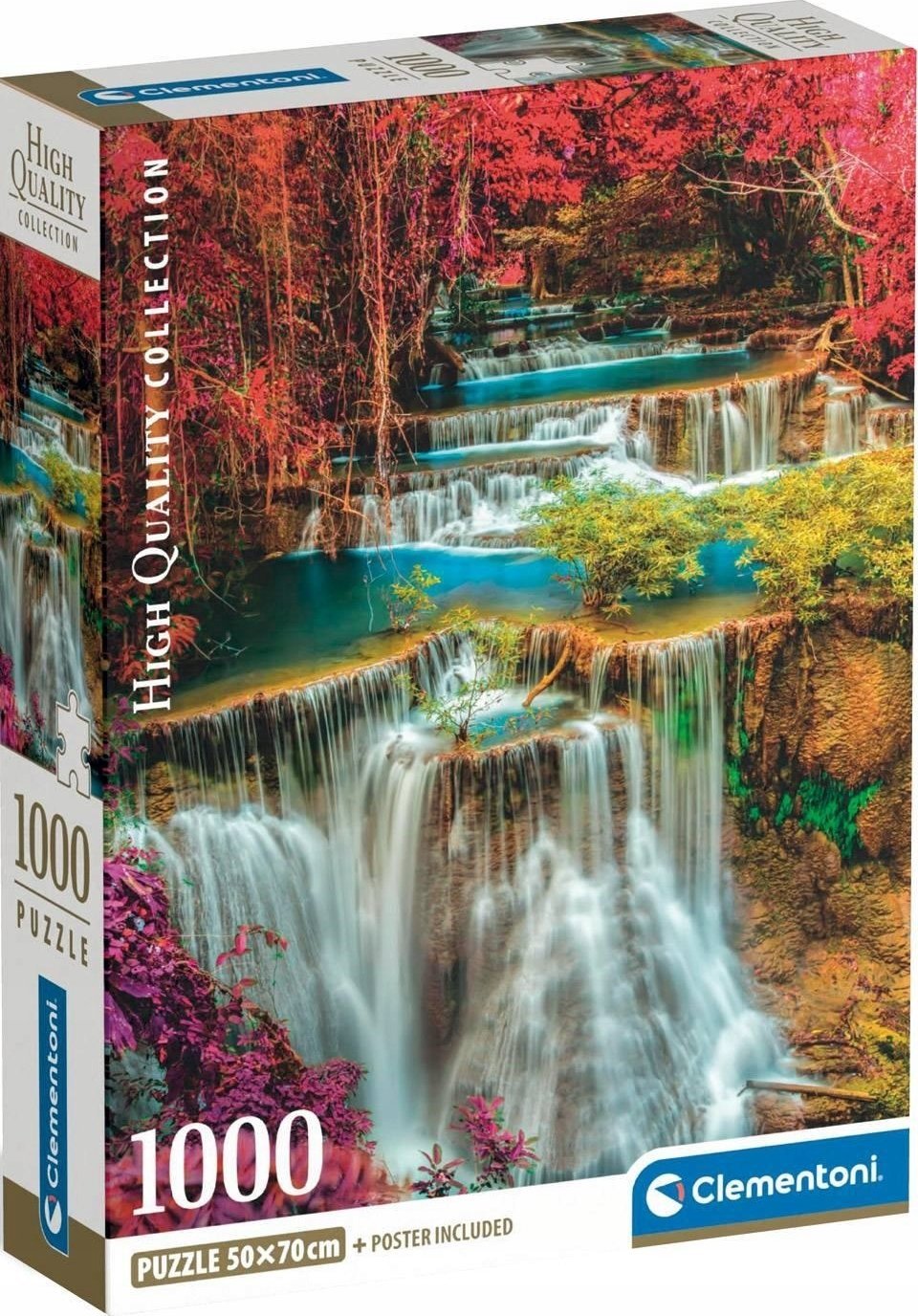 Clementoni Puzzle Compact Colourful Thai Falls 1000 elementów (39984)
