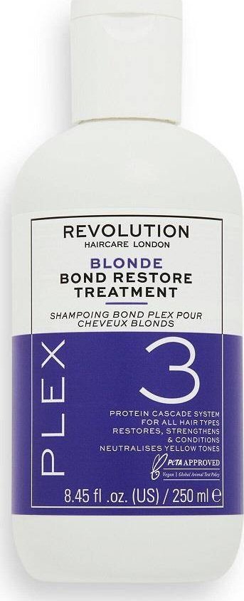 MAKE UP REVOLUTION Revolution Haircare Plex 3 Blonde Bond Restore Treatment 250ml